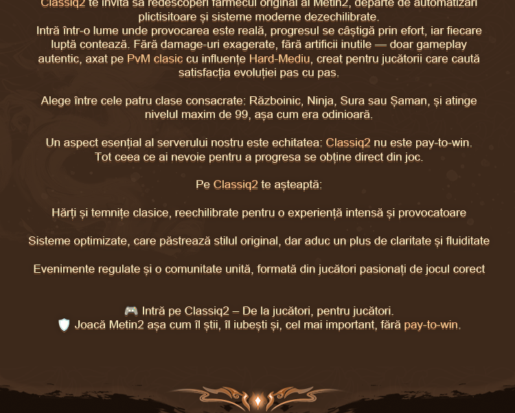 Prezentare Classiq 2